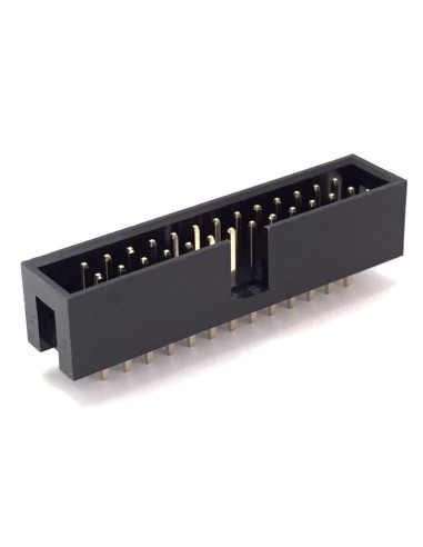 CONECTOR MACHO CABLE PLANO PCB RECTO 26 PIN