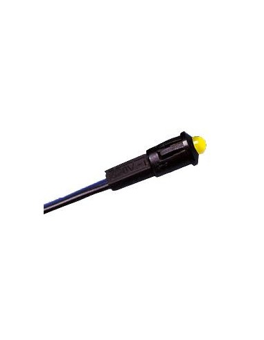 PILOTO LED C/CABLE 220V CA AMARILLO