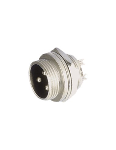 CONECTOR MICROFONO/M 3 PIN CHASIS