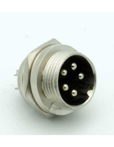 CONECTOR MICROFONO/M 5 PIN CHASIS