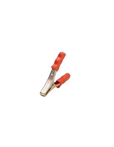 PINZA BATERIA ROJA MANGOS AISLADOS 75AMP 123MM