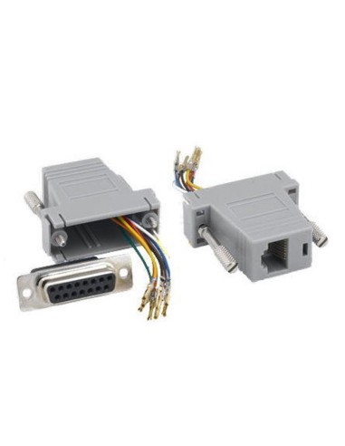 ADAPTADOR DB15/H - RJ45/H