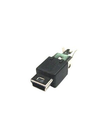 CONECTOR MINI USB MACHO 5 PIN SOLDAR