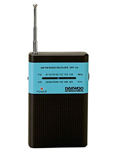 RADIO ANALOGICA AM/FM DRP-100B DAEWOO NEGRO