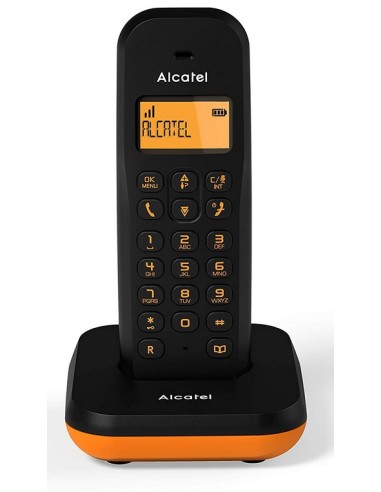 TELEFONO INALAMBRICO DECT ALTATEL E155 NARANJA