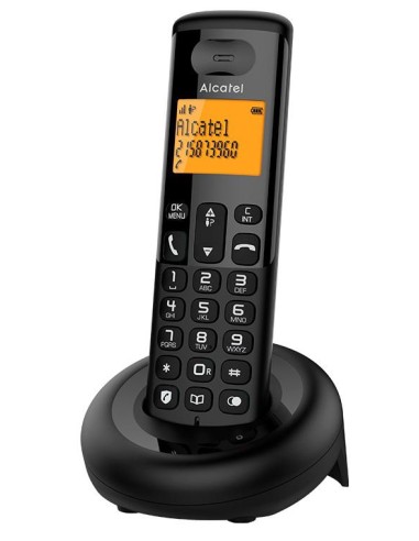 TELEFONO INALAMBRICO DECT ALCATEL E160 NEGRO