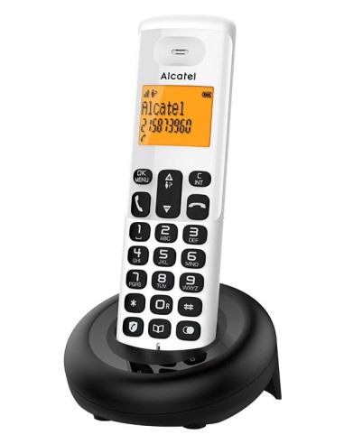 TELEFONO INALAMBRICO DECT ALCATEL E160 BLANCO