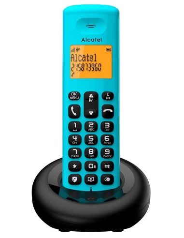 TELEFONO INALAMBRICO DECT ALCATEL E160 AZUL