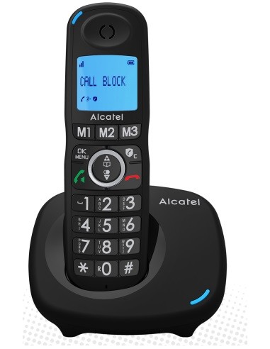 TELEFONO INALAMBRICO DECT ALCATEL XL535 NEGRO