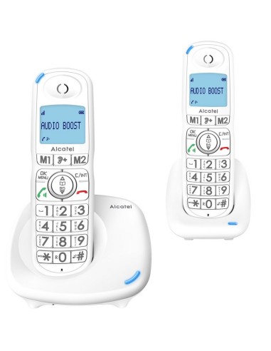 TELEFONO INALAMBRICO DECT ALCATEL XL575 DUO BLANCO