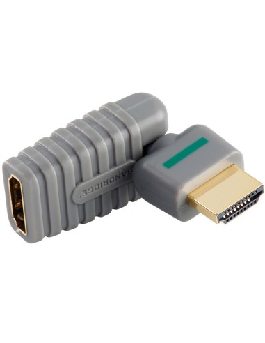 ADAPTADOR HDMI/M - HDMI/H ROTATIVO 360º BANDRIDGE