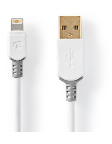 CABLE DATOS USB IPHONE8 LIGHTNING  1M  NEDIS  BL 