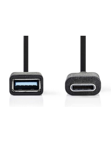 CABLE USB C/M - USB A/H 3 0  0 15M  NEDIS