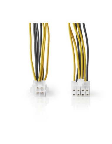 CABLE ALIMENTACION PLACA BASE   8 PIN/M - 4 PIN/H