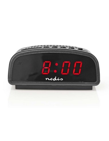 RELOJ DESPERTADOR DIGITAL CLDK008BK NEDIS