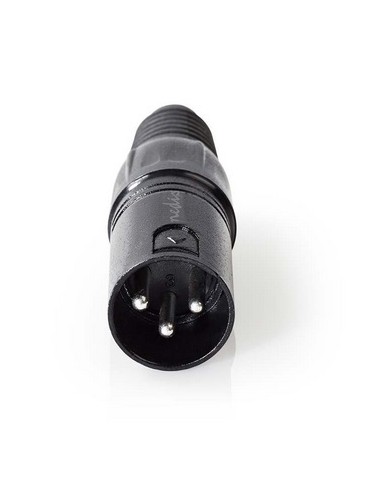 CONECTOR CANON/M 3P SWEEX/NEDIS NEGRO