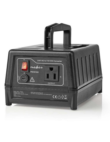 CONVERTIDOR DE VOLTAJE 220V A 110V 300W NEDIS