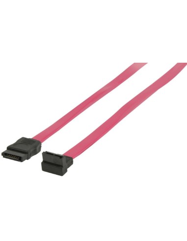 CABLE DATOS SATA-II 3GB ACODADO  50cm  VALUELINE