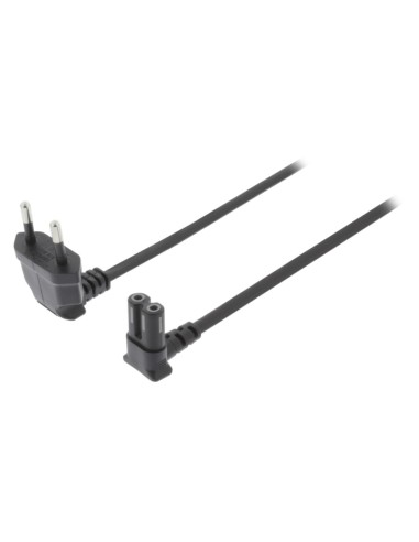 CABLE ALIMENTACION ACODADO - TIPO  8  ACODADO  2M 