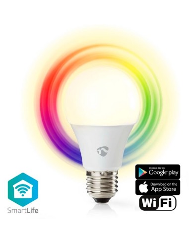 BOMBILLA LED INTELIGENTE WIFI RGB 9W E27 NEDIS