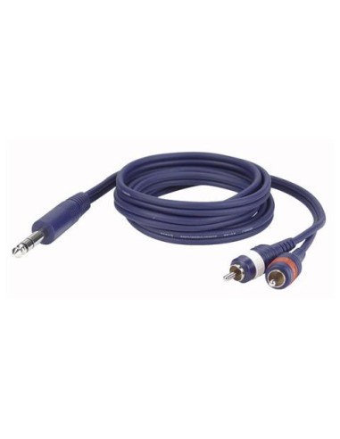 CABLE JACK/M ST 6 3 - 2 RCA/M  6M  HQ