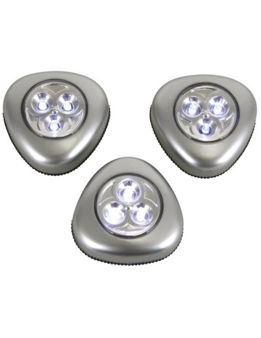 LAMPARA LED AUTOADHESIVAS - 3uds