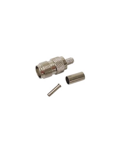 CONECTOR TNC/H AEREO RG6 CRIMPAR