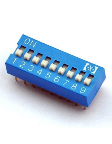 MICROINTERRUPTOR DIP 9 INTERRUPTORES