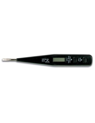 DETECTOR DE TENSION AC/DC 12-220V CON DISPLAY LCD