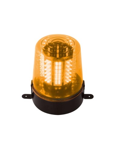 LUZ ROTATIVA CON LED NARANJA