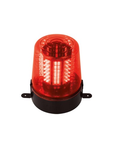 LUZ ROTATIVA CON LED ROJO