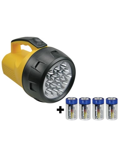 LINTERNA BOLSILLO 16 LEDS