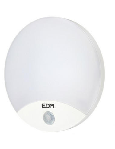 PLAFON LED 13W CON SENSOR MOVIMIENTO NEUTRO EDM