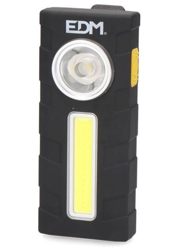 MINI LINTERNA LED PETACA BOLSILLO 5W CON IMAN EDM