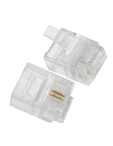 CONECTOR TELEFONICO  RJ11  CABLE PLANO 6P2C