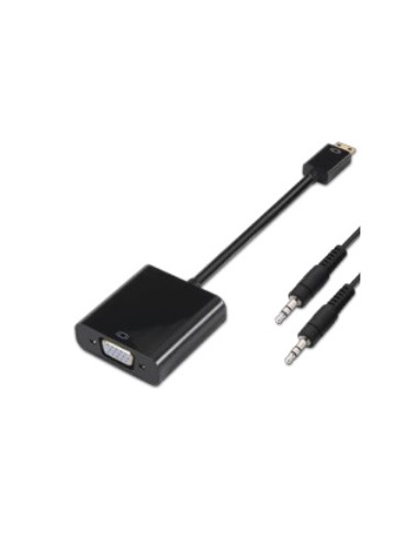 CABLE ADAPTADOR MINI HDMI/M - VGA/H 0 2MTS