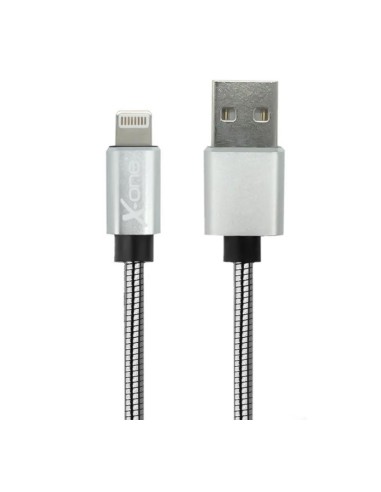 CABLE DATOS USB IPHONE5/6/7 LIGHTNING 1M METAL