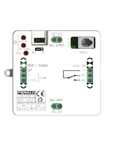 MODULO RELE DUOX FERMAX  3257