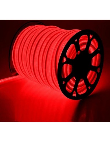 MANGUERA LED EFECTO NEON 220 VAC ROJO  1M 