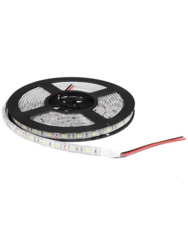 TIRA DE 60 LED/M IP65 12V SMD 5050 B CALIDO 5M