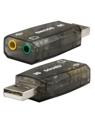 CAPTURADORA DE SONIDO 5 1 POR USB 2 0 3D VIRTUAL