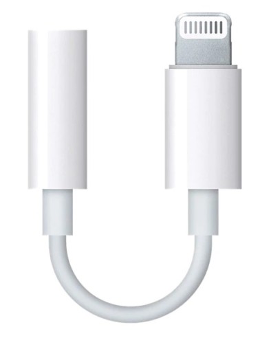 ADAPTADOR LIGHTNING IPHONE/IPAD - JACK 3 5mm