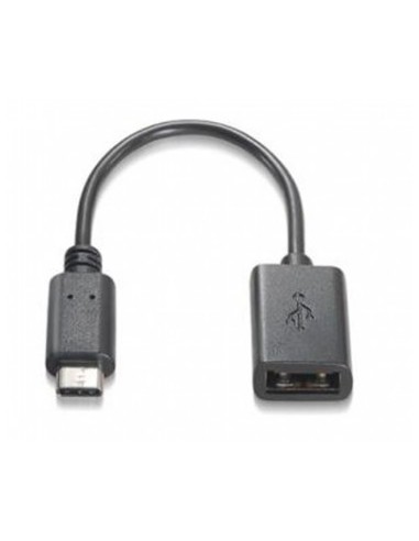 ADAPTADOR OTG USB A/H 2 0 - USB C/M  20CM  AISENS