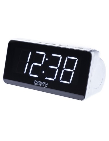 RELOJ DESPERTADOR DIGITAL FM P019CR1156 CAMRY  BL 