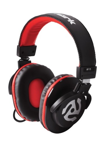 AURICULAR DJ NUMARK HF-175  NEGRO/ROJO 