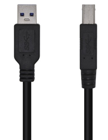 CABLE USB A/M - USB B/M 3 0  2M  AISENS