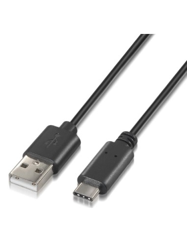 CABLE USB A/M - USB C/M 2 0  0 5M  AISENS