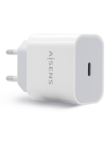 CARGADOR RED USB C 3 0A AISENS BLANCO