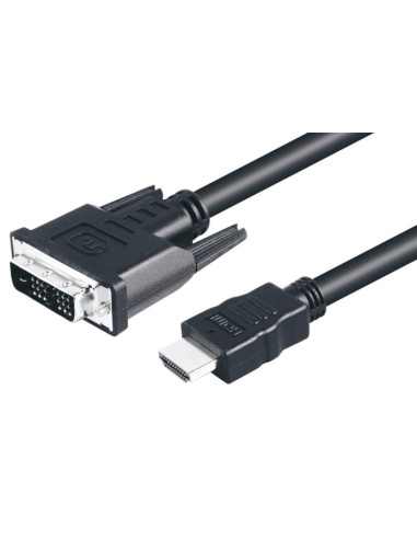 CABLE DVI/M 18 1 - HDMI/M  1 8M  AISENS