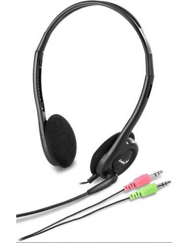 AURICULAR MULTIMEDIA   MICRO GENIUS HS-200C NEGRO